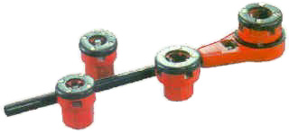 RATCHET PIPE DIE SET