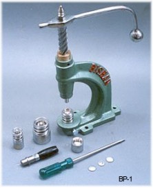 button covering and pressing machine