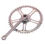 single chainwheel and crank